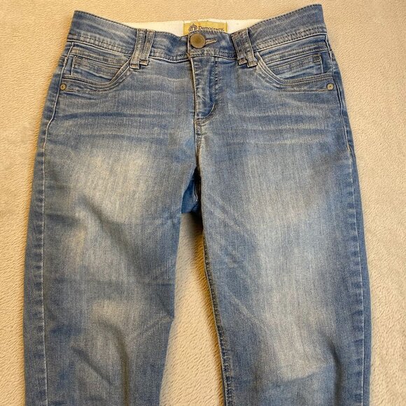 Democracy Womens Jeans Size 2 Ab Technology Skinny Light Wash Stretch Denim - Picture 7 of 10